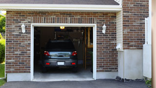 Garage Door Installation at Downtown Historic District Hudson, Massachusetts